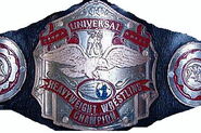 Past design of the WWC Universal Heavyweight Championship