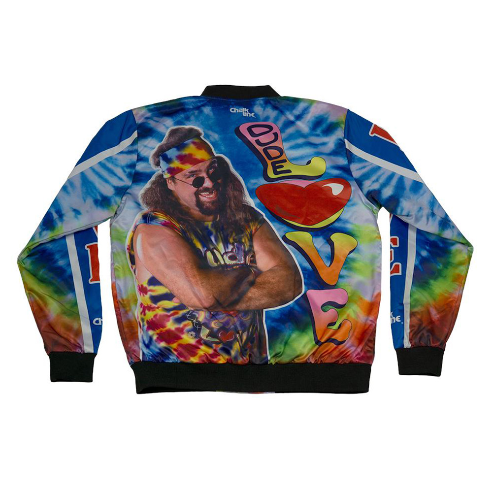 Dude Love Fanimation Chalk Line Jacket Pro Wrestling Fandom