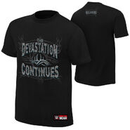 Devastation Continues Authentic T-Shirt