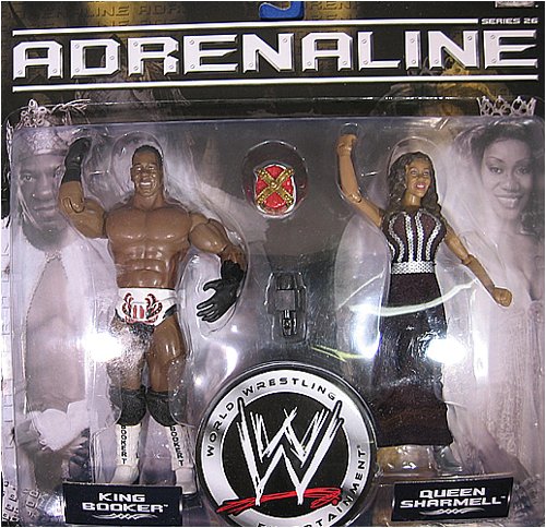 JAKKS：WWE ADRENALINE SERIES 26 キング・ブッカー＆クィーン・シャ