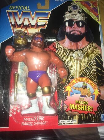 Macho man hotsell hasbro figure
