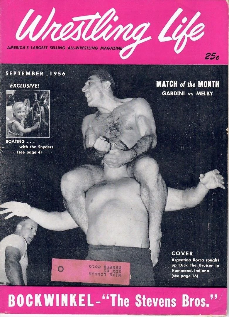 Magazine Wrestling Revue Novembre 1970 - Gorgeous George En Couverture - Vintage Très Bon état