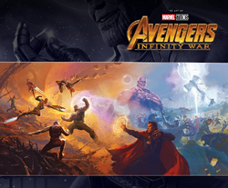 【希少】アベンジャーズ インフィニティ・ウォー　アートブック 希少】アベンジャーズ インフィニティ・ウォー アートブック