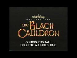 The black cauldron masterpiece collection outlet