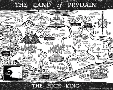 The High King map by Alison Read