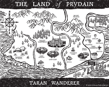 Taran Wanderer map by Alison Read