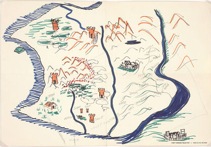 Prydain Map by Lloyd Alexander #4