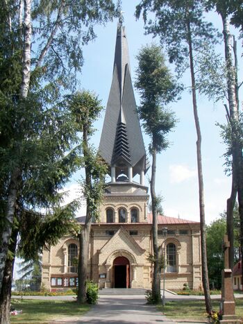 Our Lady of Czestochowa church in Augustow 02