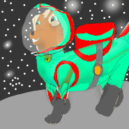 Space pup David