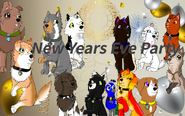 New Years Eve Party tittle card