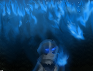 Diana is burning her forest with blue fire (2)