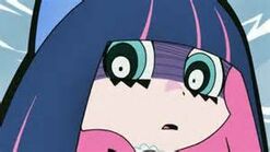 Stocking saying she is "actually a demon"