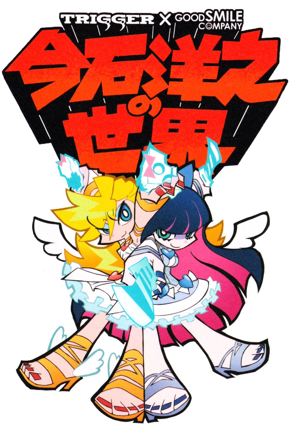 も*ん様 New PANTY & STOCKING TRIGGER SET L New PANTY & STOCKING with GARTERBELT - POP UP PARADE Panty