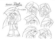 Barby's design sheet.