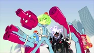 Nova as he appears in Space Patrol Luluco
