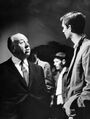 With Alfred Hitchcock