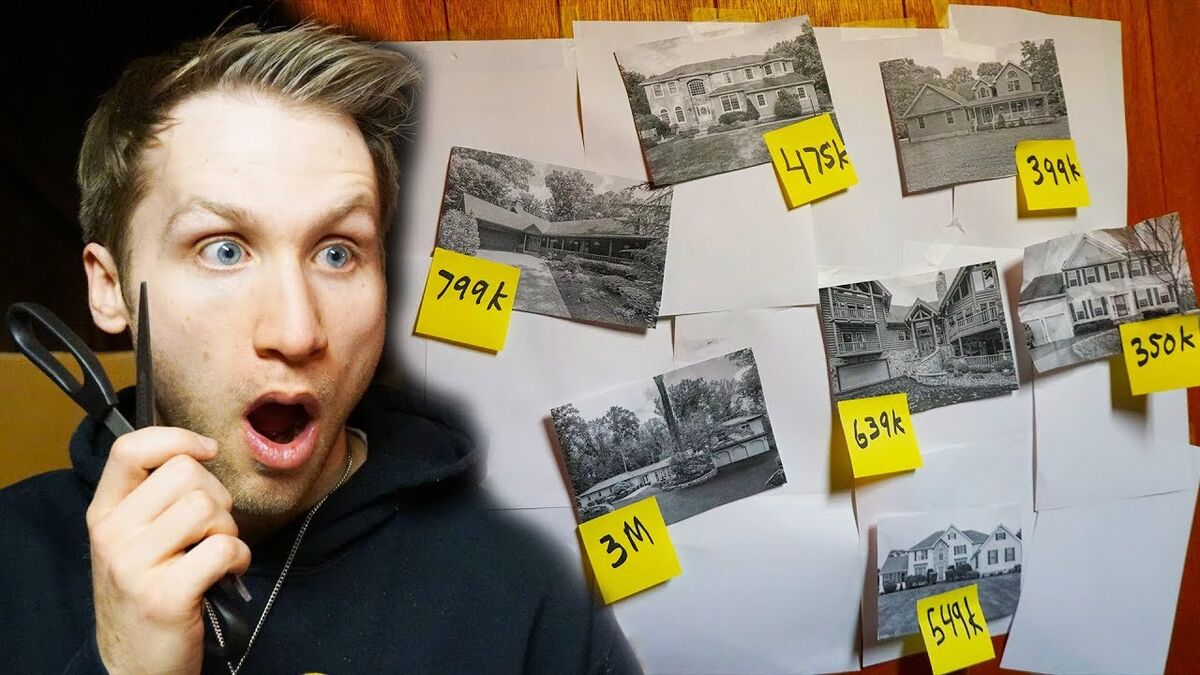 Throwing A Dart At A Map & BUYING Whatever HOUSE It Lands On