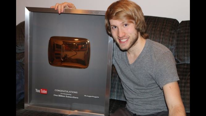 Golden Play Button: Unboxing the  Golden Play