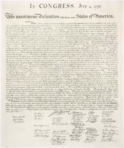 Us declaration independence