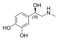 Adrenaline chemical structure