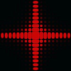 Square diffraction