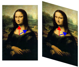 Mona Lisa with eigenvector