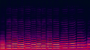 Spectrogram of violin