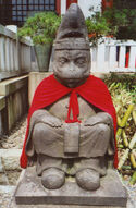 Tokyo monkey statue