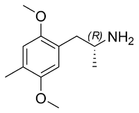 Chemical structure of (R)-DOM