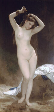 William-Adolphe Bouguereau (1825-1905) - Bather (1870)