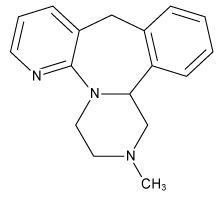 Mirtazapine chemical structure