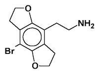 Chemical structure of 2C-B-FLY