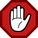 stop hand.svg