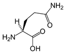 Chemical structure of Glutamine