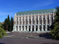 Suzzallo Library Across Red Square