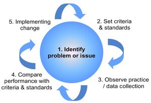 Clinical audit cycle