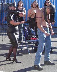 Flogging demo folsom 2004