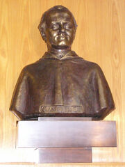 Gregor Johann Mendel bust