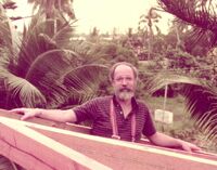 Dan Dennett in Tahiti