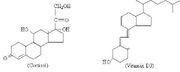 Steroid hormones, cortisol and Vitamin D3