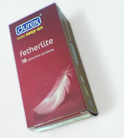 Condom box durex