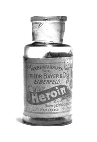 Bayer Heroin bottle