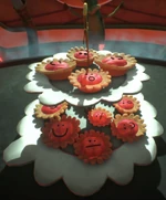Jam Tarts Dish.