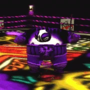 Eagle (Luchadores) searching for Raz.