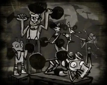 Raz looked at the pamphlet.