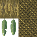Palm tree texture.