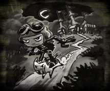 ...and rode off on the back of the World's Smallest Pony. Swift and silent, no one heard or saw him escape the carnival.