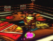 The "Tiger Pounce" attack animation.