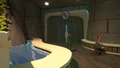 The bathrooms at Noodle Bowl.
