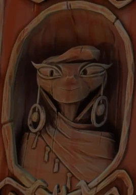 Psychonauts 2 (wood carving)